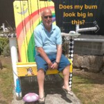 Big Chair, Mad Hatter's Café, Kaeo. Answer to the question is, "Not really - you carry your load to the front." Yes, it does!